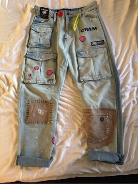 Upcycled/redesigned jeans